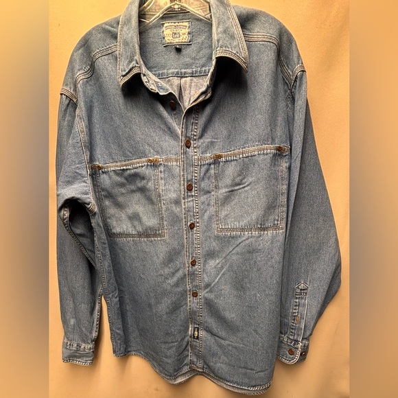Lee Other - Lee’s Men’s Vintage Long Sleeve Denim Shirt Size Large